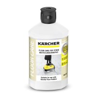 Kärcher Reinigungs- und Pflegemittel für Saugbohner Bodenpflege Stein matt / Linoleum / PVC RM 532, 1 l 6.295-776.0